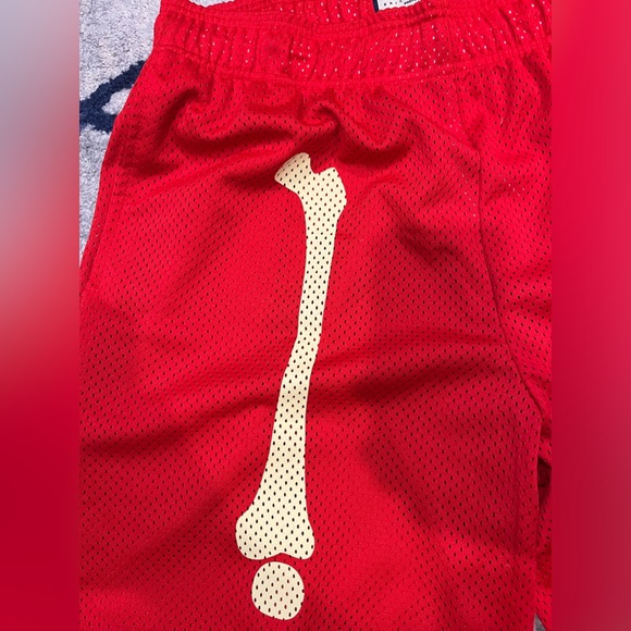 Eric Emanuel Red/orange Bone short - Picture 5 of 9